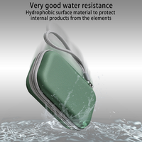 Étui portable pour batterie externe en EVA rigide avec logo personnalisé 2026, étanche, antichoc, couleur personnalisée, durable pour le camping et les voyages