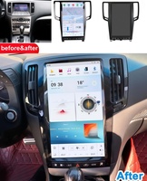 Autoradio Android 13,6'' pour Infiniti G37 G35 G25 G37 2010-2013 Lecteur multimédia Tesla pour voiture Carplay sans fil GPS Auto Navigateur