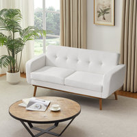 Muebles de Sala de Estar Modernos y Lujosos Personalizados, Fabricados en Guangdong, Sofás Seccionales Plegables con Tapicería de Tela