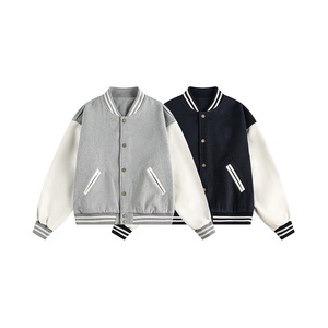 Logo In Người Đàn Ông Của Varsity Áo Khoác, Retro Màu-Bị Chặn Khâu Cổ Điển Áo Khoác Cho Nam Giới Bóng Chày Jersey, Thể Thao Giản Dị Bán Buôn - Product Image 5