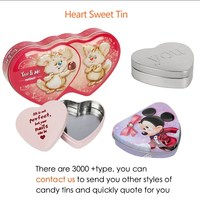 Boîte en métal en forme de cœur pour bonbons imprimés sur mesure, boîte en métal pour biscuits, chocolat, nourriture, boîte cadeau rouge pour mariage, boîte en métal alimentaire
