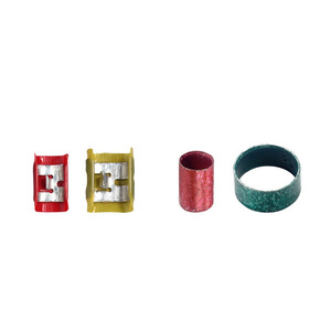 ABB-Thomas Betts Shield-Kon Connectors Red Yellow Red Green Metal <b>Terminal</b> Accessories TBRSK101 - Product Image 1