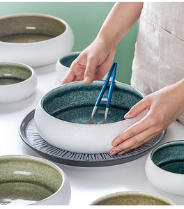Vajilla de Cerámica para Restaurante y Hotel Nórdico, Juego de Tazones para Sopa, Porcelana, <span class=keywords><strong>Tapas</strong></span>, Ensaladas, Postres, Tazones para Servir y Mezclar - Product Image 2