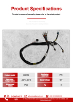 6WX0-20 Harnais de commutateur pour gaucher E00193