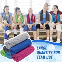 Serviette en microfibre EM personnalisable, absorbante, durable, pour la salle de sport, serviette de sport personnalisée, serviette rafraîchissante instantanée pour la salle de sport, la remise en forme et l'entraînement