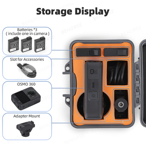 Estuche duradero a prueba de golpes para DJI <span class=keywords><strong>OSMO</strong></span> 360 <span class=keywords><strong>Mini</strong></span> caja de almacenamiento impermeable para DJI <span class=keywords><strong>Osmo</strong></span> 360 accesorios de cámara deportiva - Product Image 2