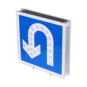 Segnaletica per la sicurezza stradale a energia solare segnaletica con segnale di sicurezza stradale a <span class=keywords><strong>LED</strong></span> a luce lampeggiante