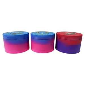 High Quality 63mm Zinc Alloy Metal <b>Herb</b> <b>Grinders</b> Popular Full UV Printing Mix Tobacco Smoking <b>Grinder</b> - Product Image 4