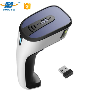 Rảnh tay không dây Máy quét mã vạch với sạc cơ sở USB/COM giao diện 2D liên tục quét cho POS siêu thị-trong kho - Product Image 3