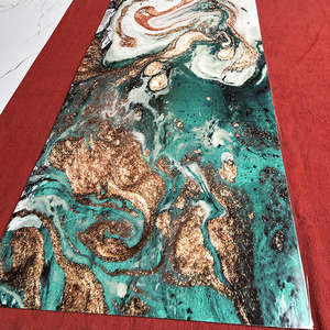 प्रीमियम यूवी बोर्ड जल प्रतिरोधी पर्यावरण अनुकूल टिकाऊ pvc दीवार संगमरमर बोर्ड आंतरिक सजावट के लिए - Product Image 4