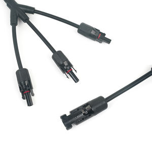 OEM commercio all'ingrosso Y-tipo a quattro vie cavo solare cablaggio 1 a 3 per il collegamento del pannello solare - Product Image 5