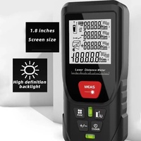Télémètre laser électronique en plastique haute précision IP54 pour la mesure de distance, surface et volume, idéal pour la décoration intérieure et comme règle électronique
