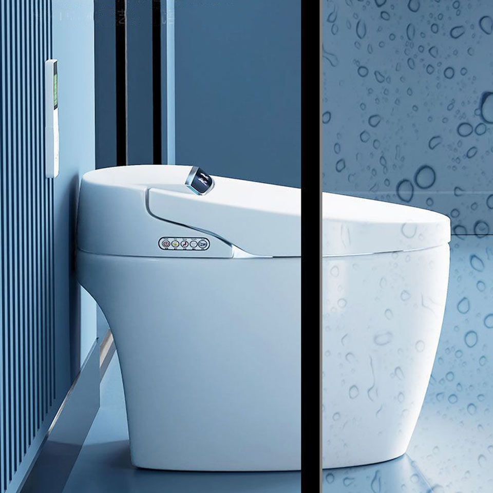 High Quality Automatic Open Sensor Flush Electric Bidet Toilet Water ...