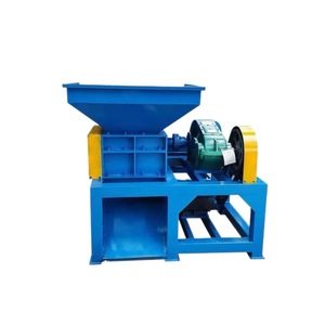 <b>Plastic</b> Bottle Crusher Single Shaft 380 V PET <b>Strip</b> Cut High Productivity Machine - Product Image 1