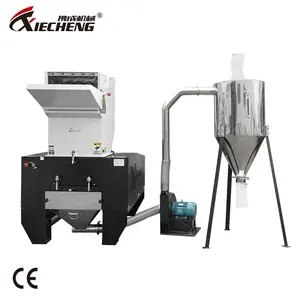 Plastic Bottle Shredder Machine PET Crushing Machine with Auto Collecting System