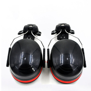 China Big Factory Good Price Hearing protection Efficient Sound Insulation Safety Helmet <strong>Earmuffs</strong> Hard Hat <strong>Earmuffs</strong> - Product Image 4