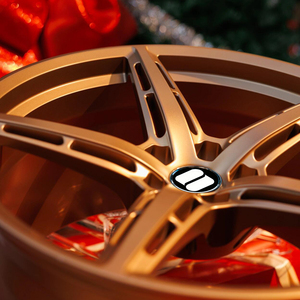 SY-09143 Cerchi in Lega Forgiati Monoblocco a 5 Fori e 5 Razze per Auto di Lusso, 18 19 20 21 22 Pollici, 5X120 5X100 - Product Image 5