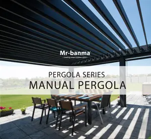 المصنع بسهولة تجميعها Pagola Pergola أكشاك ألومنيوم