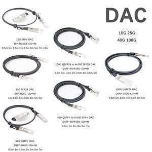 40G QSFP + TO 4x10G SFP + สายทองแดงเชื่อมต่อโดยตรงแบบพาสซีฟแบบพาสซีฟ1M 2M <span class=keywords><strong>3M</strong></span> อุปกรณ์ใยแก้วนำแสงที่ใช้งานร่วมกันได้ - Product Image 6