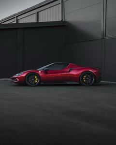 Kit de Carrocería de Fibra de Carbono Estilo N para <span class=keywords><strong>Ferrari</strong></span> 296 GTB GTS, Alerón Delantero, Faldones Laterales, Difusor Trasero y Alerón Trasero de Fibra de Carbono Estilo N - Product Image 4