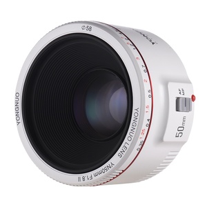 <strong>YONGNUO</strong> YN50mm F1.8 <strong>II</strong> Prime Lens Large Aperture Auto Focus 0.35m Focal Length for 70D 5D2 DSLR Camera - Product Image 1