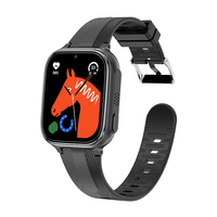 Reloj Inteligente para Niños con 4G, GPS, Wi-Fi, Cámara, SIM, SOS, Localizador, Monitor de Sueño, Calendario, Resistente al Agua IP67, Correa de Silicona, 8GB de ROM