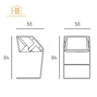 Tabourets de bar hauts italiens du milieu du siècle, vente chaude, design moderne en cuir, réglables pour la salle à manger et l'usage domestique