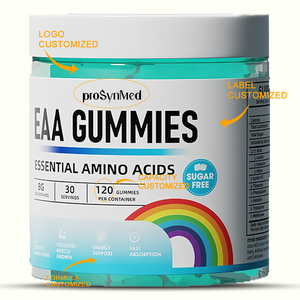 Pabrik grosir suplemen olahraga pra latihan 8000 mg rantai asam Amino esensial Aminos BCAA EAA Gummies - Product Image 5