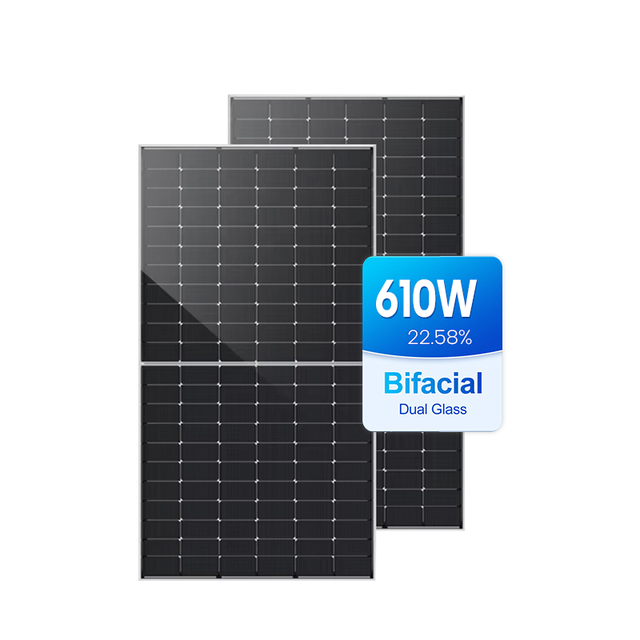 ESSLUCKY Portable Solar Power Generator Pro 3 Battery Solar Panels 5000W 5000Wh N-Type Anodized Aluminum Alloy Frame Dual Glass
