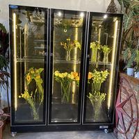 Vitrine Réfrigérée Florale Monotempérature pour l'Exposition de Fleurs Élégante Machine de Refroidissement pour Fleurs