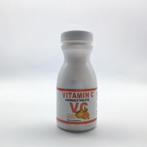 Tablet kecantikan rasa oranye dewasa dengan dukungan sistem imun Vitamin C & dosis pil kulit sehat - Product Image 2