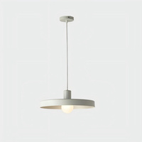 Lampe suspendue décorative industrielle moderne pour la maison, bar, café, îlot de cuisine, chambre à coucher, restaurant, luminaires suspendus simples en aluminium