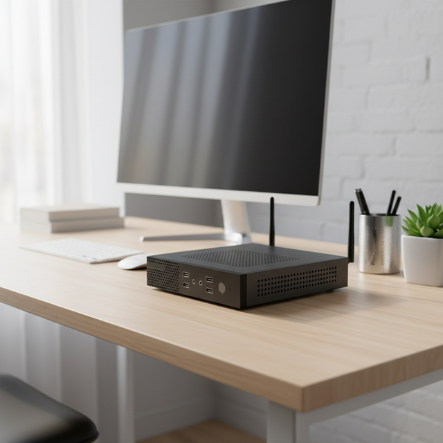 Intel Core Mini PCs Dual Display High-Performance Office Desktop Computer Model Mz8802