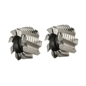 Kaba kabuk end mill kaba diş tipi NR HSS yüksek hız çelik karbür parmak freze CNC makinesi araçları