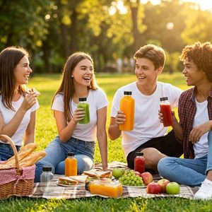 Bouteille carrée en PET de haute qualité pour jus de fruits et boissons, 60 ml, 120 ml, 2 oz, 4 oz, bouteille de 60 ml pour jus de gingembre - Product Image 2