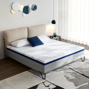 Queen Bộ nhớ bọt nệm trong một hộp, vừa-Công ty cảm thấy cho giảm đau lưng, sợi thủy tinh miễn phí, cô lập chuyển động - Product Image 6