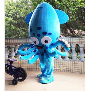 Disfraz de Mascota de <span class=keywords><strong>pulpo</strong></span> adulto personalizado CE de disfrute para publicidad/fiesta disfraz de Mascota de calamar de fácil uso a la venta - Product Image 2