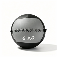 TENGSHI PP Ballon de Médecine Solide – Entraînement d'Équilibre Non-Élastique, Ballon Souple pour Squash Mural, Renforcement des Poignets, Fitness Sportif, Ballon de Gravité 1-25KG