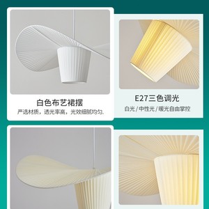 Lámpara colgante minimalista moderna Led E27, lámpara de techo redonda de un solo cabezal para dormitorio, sala de estar, decoración del hogar - Product Image 3