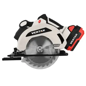 VERTAK Portable 20V Lithium Battery Woodworking Electric Saw Cordless Handheld Circular Saw