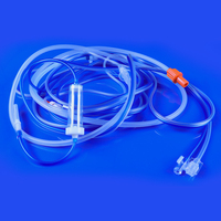 Cannule nasale à oxygène jetable en PVC, tube nasal à oxygène