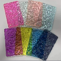 Aulen New Pattern Water Line Feuille acrylique texturée