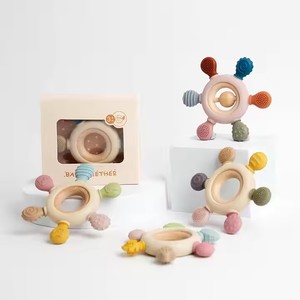 Mitaines <span class=keywords><strong>de</strong></span> <span class=keywords><strong>dentition</strong></span> en silicone pour bébés Jouets à mâcher souples Gants <span class=keywords><strong>de</strong></span> <span class=keywords><strong>dentition</strong></span> sans BPA et jouets <span class=keywords><strong>de</strong></span> <span class=keywords><strong>dentition</strong></span> sensoriels pour enfants - Product Image 1