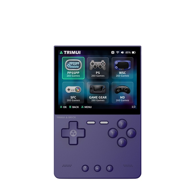 AMPOWN TRIMUI BRICK Open Source Nostalgic Arcade Portable Retro Handheld Game Player Portable Video Game Console