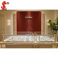 Moderne beliebte brandneue kunden spezifische Holzglas LED Steh schrank Kiosk Schmuck Display Showcase Luxus