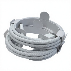 Câble de charge rapide USB-C vers USB-C en nylon tressé 60W PD pour téléphone compatible avec les modèles 17, 16, 15 / Pro Max, charge rapide Samsung Type C - Product Image 1