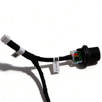 Conector de montaje en panel impermeable RJ45 con arnés de cable PCBA IP67 |   Conjunto de Cables Divididos en Y Personalizados para Bicicleta Eléctrica / Scooter Eléctrico