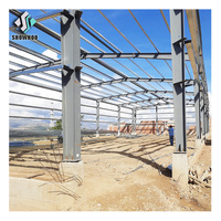Hangar d'usine modulaire préfabriqué sur mesure en structure métallique, atelier, entrepôt préfabriqué en acier – Prix