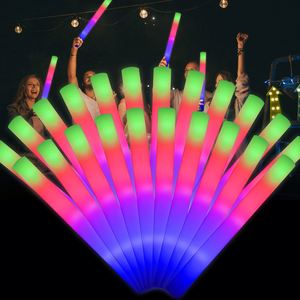 2025 Cheering <b>Tube</b> Rgb Dj Night Club Concert Beads Glow Bulk Luminous <b>Led</b> Light Foam Stick - Product Image 4