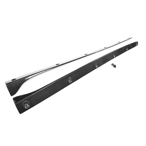 Faldones Laterales de Fibra de Carbono S5 para Parachoques de Coche, Paneles de Protección para <span class=keywords><strong>Audi</strong></span> <span class=keywords><strong>A5</strong></span> S5 de 2 Puertas 08-16 - Product Image 6